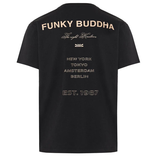 Funky Buddha Ανδρική κοντομάνικη μπλούζα
